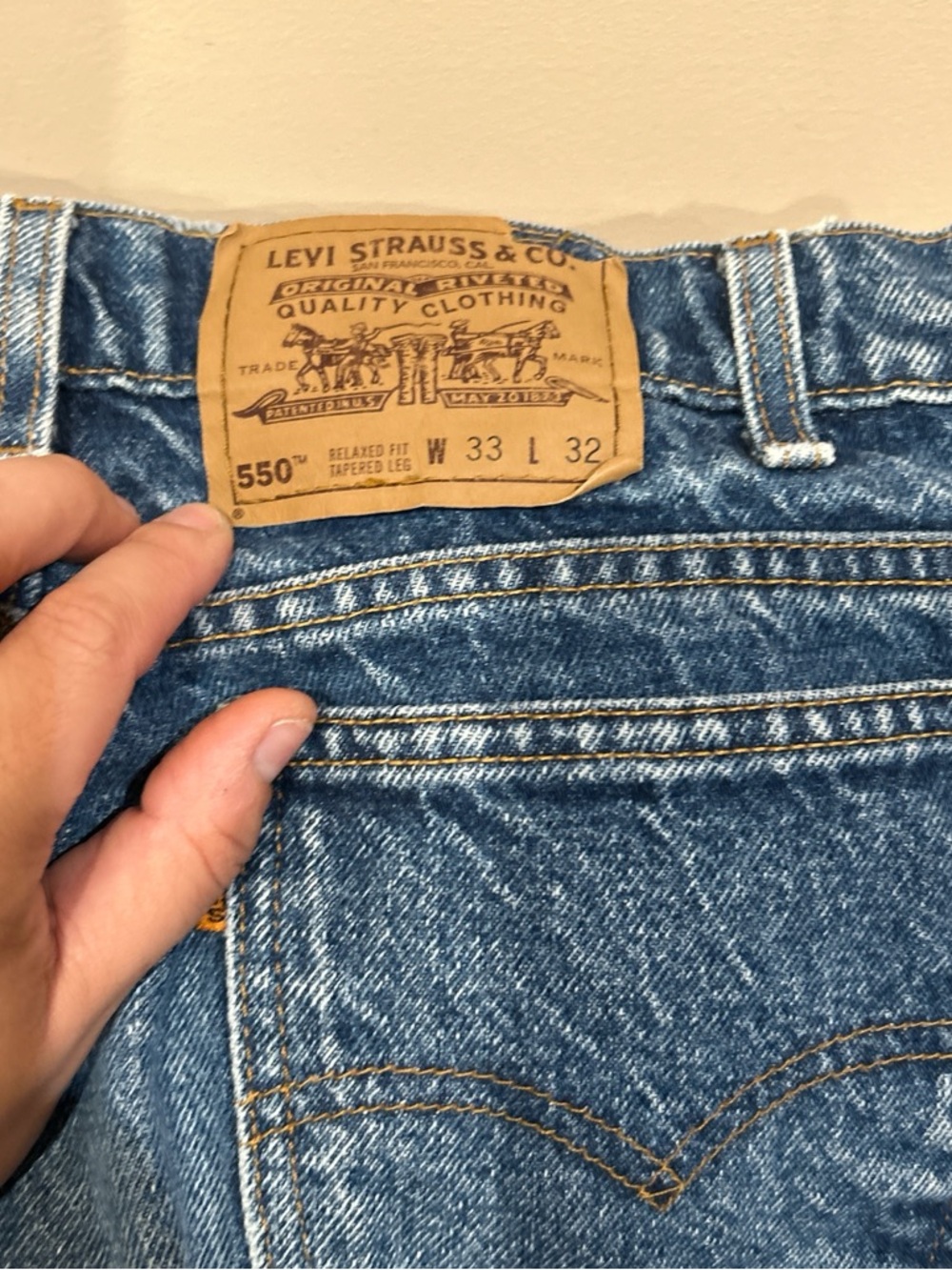 Levi's 550 High-Rise Women’s Jeans - Blue
